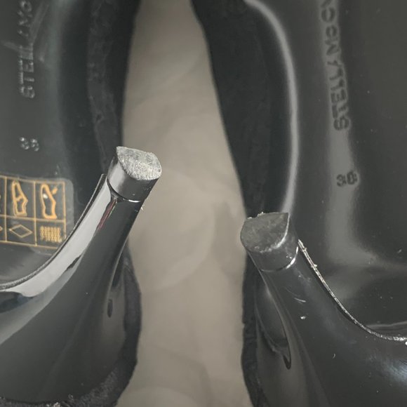 Stella McCartney Lace Kitten Heels - Picture 10 of 10